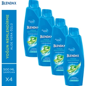 Aloe Vera Özlü Şampuan 500 Mlx 4 Adet