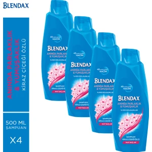 Kiraz Çiçeği Özlü Şampuan 500 Ml X 4 Adet