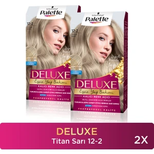 Deluxe Saç Boyası 12-2 Titan Sarı X 2 Adet