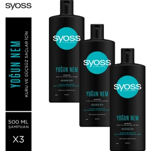 Yoğun Nem Şampuan 500 Ml X3 Adet