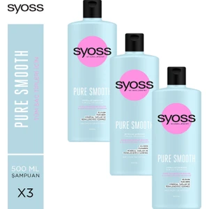 Pure Micellar Şampuan 500Ml X 3 Adet