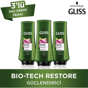 Bio-Tech Saç Kremi 360 Ml X 3 Adet