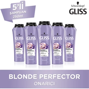 Blonde Perfector Mor Şampuan 250 Ml X 5 Adet