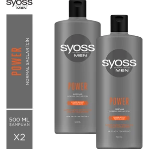 Men Power Şampuan 500 Ml X2 Adet