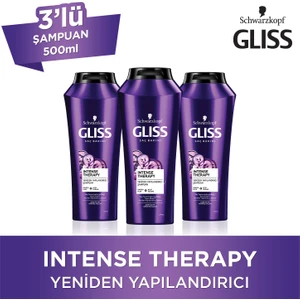 Intense Therapy Şampuan 500 Ml X 3 Adet