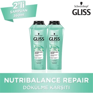 Nutribalance Şampuan 360 Ml X2 Adet