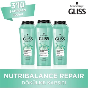 Nutribalance Şampuan 500 Ml X3 Adet