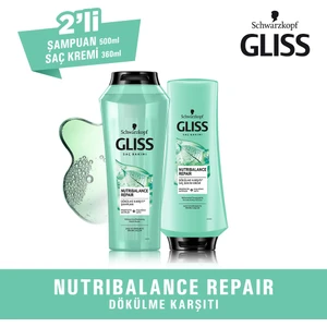 Nutribalance Şampuan 500 Ml + Saç Kremi 360 Ml