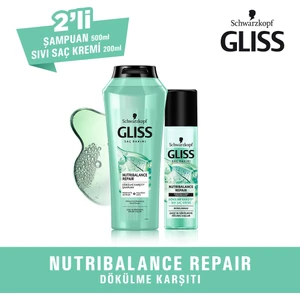 Nutribalance Şampuan 500 Ml + Sıvı Saç Kremi 200 Ml