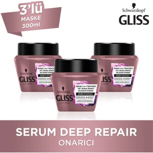 Serum Deep Repair Maske 300 Ml X 3 Adet