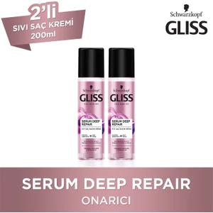 Serum Deep Repair Sıvı Saç Kremi 200 Ml X 2 Adet