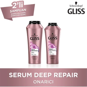 Serum Deep Repair Şampuan 500 Ml  + Serum Deep Repair Şampuan 360 Ml