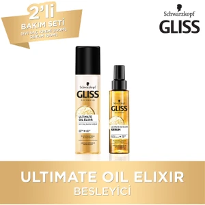Ultimate Oil Elixir Saç Kremi 360 Ml + Bakım Serumu 100 Ml