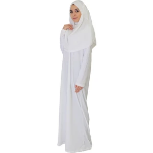 Zehranaz Namaz Elbisesi Beyaz L