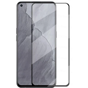 Realme Gt Master Edition Tam Kaplayan Çerçeveli Cam Koruma - Siyah