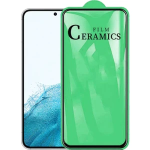 Samsung Galaxy S22 Plus 5g Ceramic Nano Tam Kaplayan Ekran Koruma - Siyah-AL3274