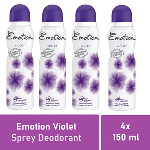 Kadın Deodorant Violet 150 ml - 4 Adet