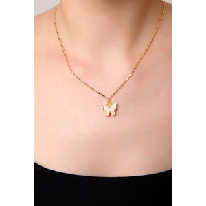 Pudra Kelebek Kolye