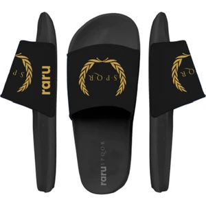 S.p.q.r Terlik Roman Siyah