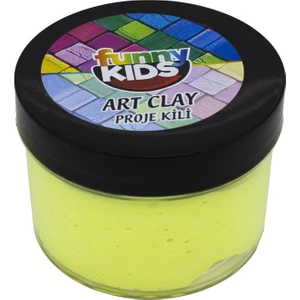 Funny Kids Art Clay Proje Kili 40CC - 576 Neon Sarı