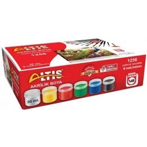 Altıs Akrilik Boya 30 ml x 6 Renk 1256