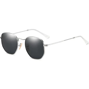 Retro Yuvarlak Unisex Güneş Gözlüğü - Polarize Kaplama UV400 Lens (Yurt Dışından)