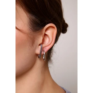 Kadın Gümüş Renk Cuff 0036