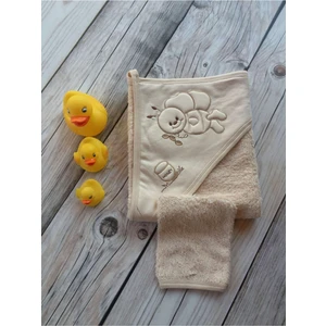 İpeksi Baby Unisex Organik Bebek Havlusu 80X80 cm
