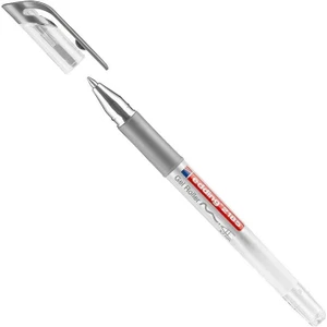 2185 Gel Roller Simli Jel Kalem Davetiye Kalemi Gümüş Gri