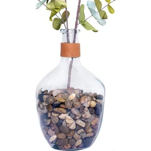 1 kg Doğal Dekoratif Cilalı Karışık Çakıl Taşı, Peyzaj Dolgusu