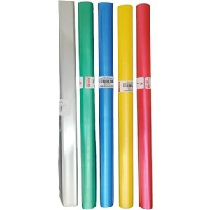 Renkli Şeffaf Rulo Kaplık Buzlu 40 cm x 150CM 5 Renk