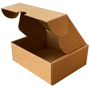 12x10x4,5 cm Kilitli Kutu - Kraft (25 Adet)
