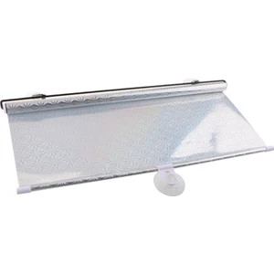 Araba Güneş Yalıtım Perde Uv Koruma Geri Çekilebilir Kapak 50X125 cm (Yurt Dışından)