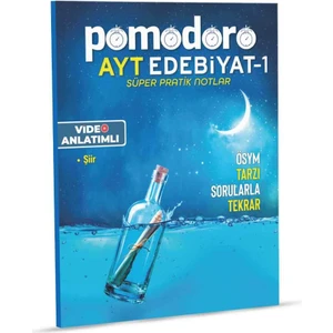 Pomodoro Eğitim Yayınları Pomodoro AYT Edebiyat-1 Konu Soru Süper Pratik Notlar