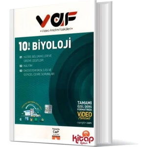 Çap Yayınları 10. Sınıf Biyoloji Video Anlatımlı Fasiküller (Ciltli)