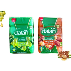 Gliserinli Banyo Sabunu Argan Yağlı 4x150 Gr + Zeytin Yağlı 4x150gr Ikili Set