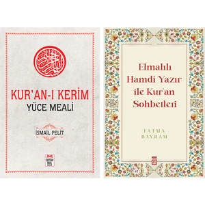 Kur’an-I Kerim Yüce Meali - Elmalılı Hamdi Yazır ile Kur’an Sohbetleri 2 Kitap Set