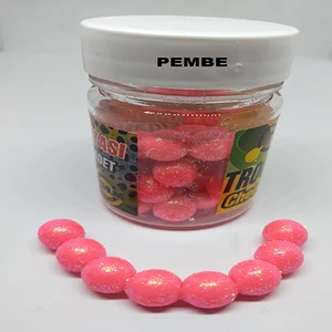 Sr Sazanrig Renat Carp Trout Extra Somon Yumurtası Yüzen Alabalık Yemi Peynir Kokulu Simli  40 Adet
