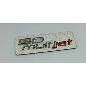 Park Oto Multijet 90 Etiket Bagaj Yazısı