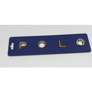 Park Oto Polo Bagaj Yazısı Etiketi