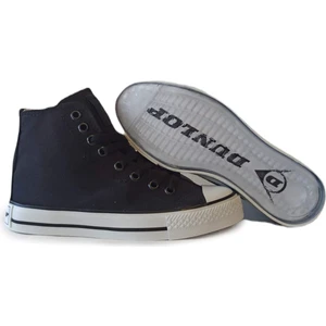 Kadın Yazlık Keten Bilekli Sneaker Günlük Spor Ayakkabı 1982 Siyah V1