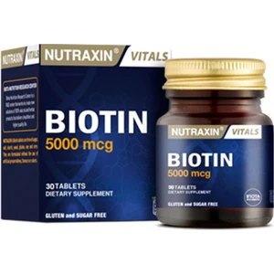Vitals Biotin 30 Tablet Magnezyum Stearat Içerir