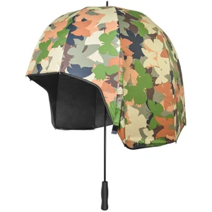 Love Home Yaratıcı Kask Vinil Şapka Şemsiye Kamuflaj Güneşlik Çift Şemsiye