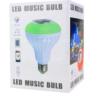 Om-30 Bluetooth Müzik Çalar Kumandalı Rgb LED Ampul