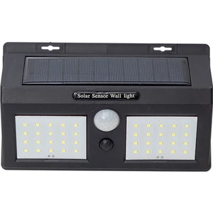 PM-14616 Sensörlü Çiftli 40 Ledli Solar LED Duvar Tipi Aplik
