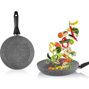 Cory Yanmaz Yapışmaz Tava - 28CM - Gri