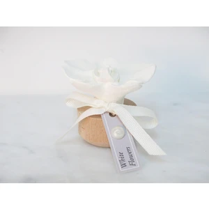 Weddıng Irıs Pudra Kokulu Ahşap Kaideli Orkıde Taş Hediye Seti