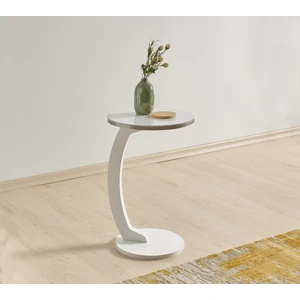 Vetro Wood C Servis Sehpası Beyaz