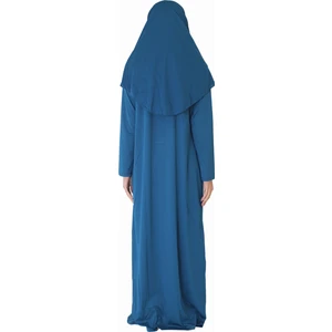 Zehranaz Namaz Elbisesi Petrol Mavisi S