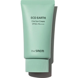 The Saem Cica Özlü Sakinleştirici Etkili Güneş Kremi 50 gr - Eco Earth Cica Sun Cream Spf 50+ ve Pa++++